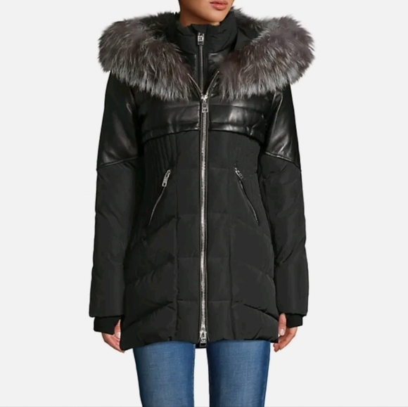 Nicole Benisti Fox Fur Leather Vest 